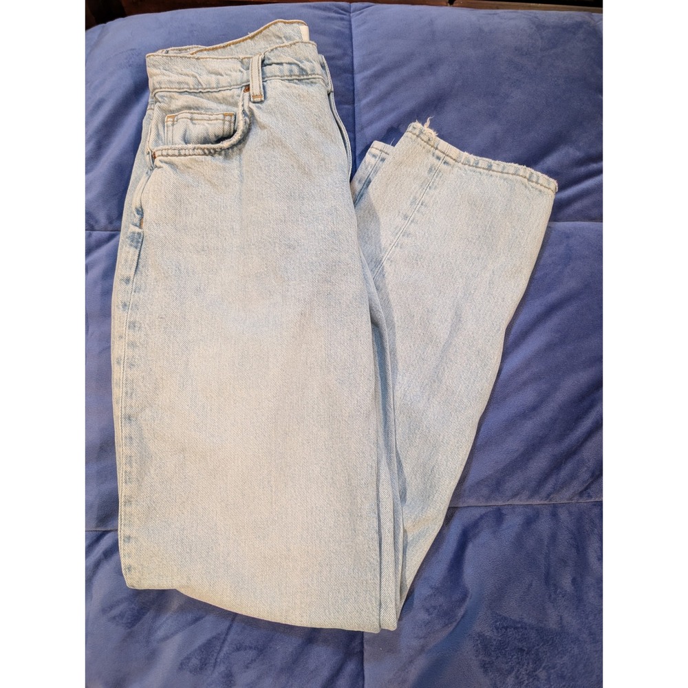 Reformation Bobbi Mid Rise Boyfriend Jeans Light‎ Wash Organic Cotton - Size 26